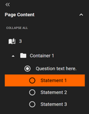 Delete alternative steps, select the alternative